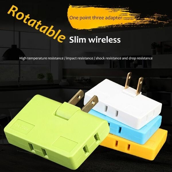 (🔥2025Last Day Promotion - 49% off)2025-180 Degrees Rotatable Socket Converter